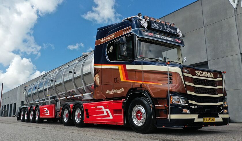Vognmandsfirmaet Allan & Jesper – 39.000-Liter-Gülletank-Sattelauflieger