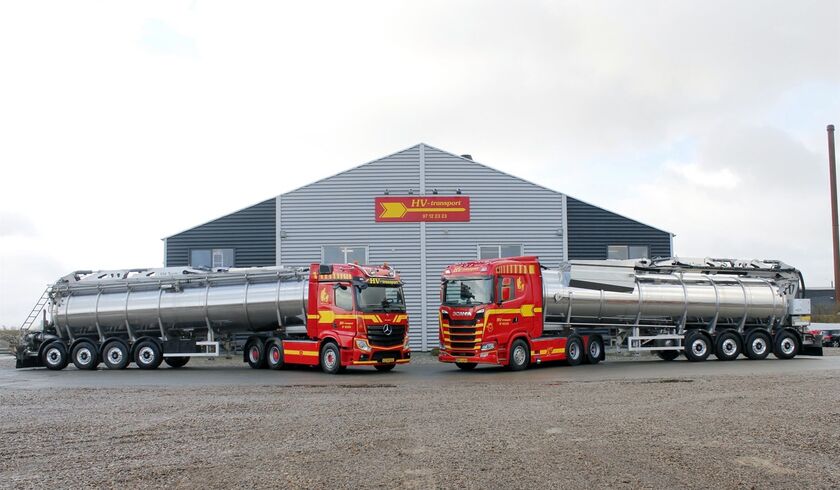 HV Transport – 2 × 39.000-Liter-Gülletank-Sattelauflieger